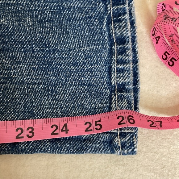 Abercrombie & Fitch Ultra High Rise Straight Button Fly Belted Jeans size 30/10R - Picture 7 of 7